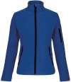 KB400 Women's Contemporary Softshell Dark Royal Blue colour image